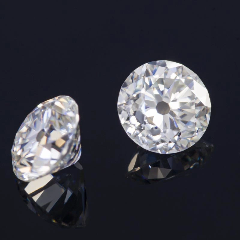 Custom Gra Certificate Gem Stone Qualified Big Size D Colorless Old European Cut Moissanite Diamond Bead Pass Diamond Tester for Women Jewelry