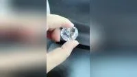 Factory Price White Heartshape Def Color Moissanite Stone for Diamond