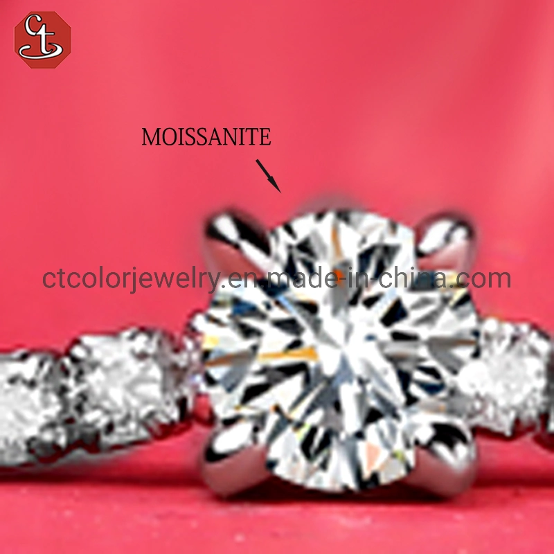 Moissanite Diamond Bracelet Fashion Jewelry Simple Style Women Bracelet